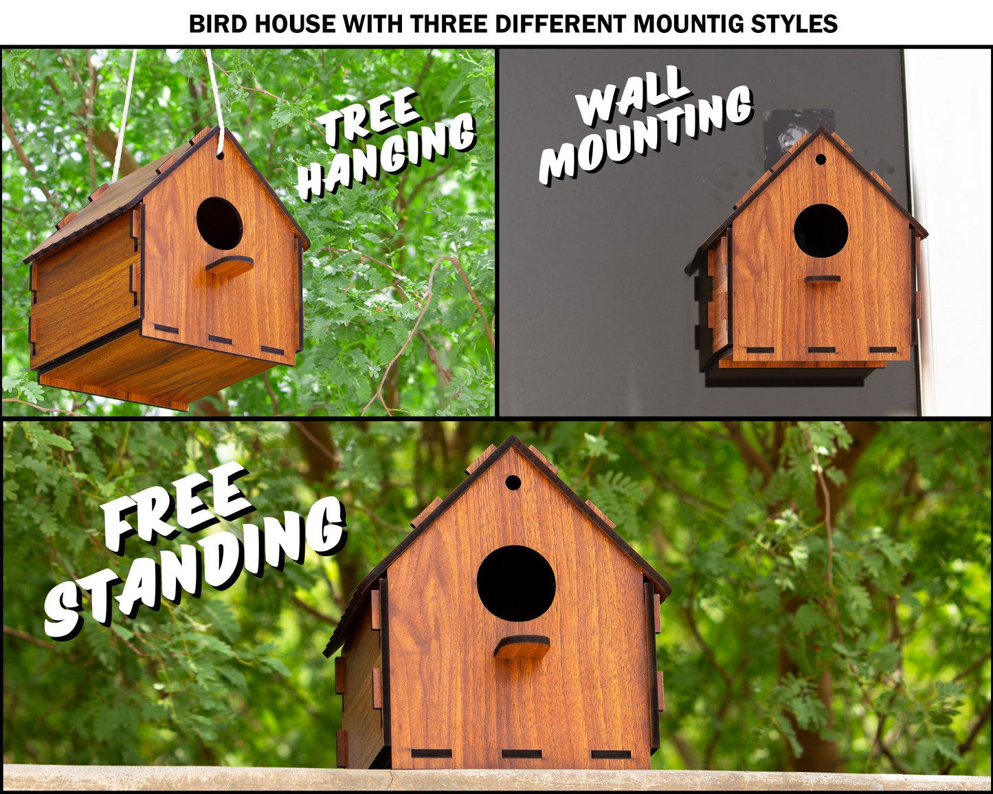 BIRDSHALA DIY BIRDHOUSE